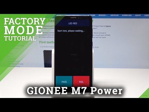 How to Enter Factory Mode in GIONEE M7 Power - Test Menu / GIONEE Hardware Test