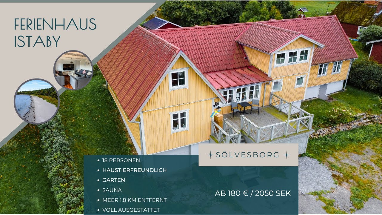 Holiday cottage Istaby - Holiday on Sweden's Baltic Sea coast | Schweden-Ferienhaus24.de