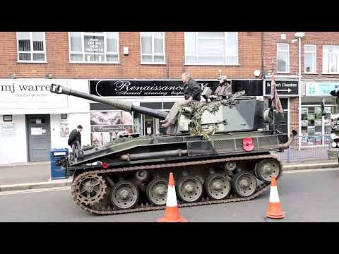 Old military vehicle Parade, Stourbridge November 2022.