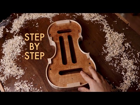 How to Make the Violin at Home Part 1:  Making the Violin Ribs