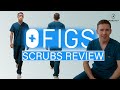 FreeX FIGS SCRUBS REVIEW | FreeX / fionlinte Chisec 3 Pocket Scrub Top + Cairo Cargo Scrub Pants
