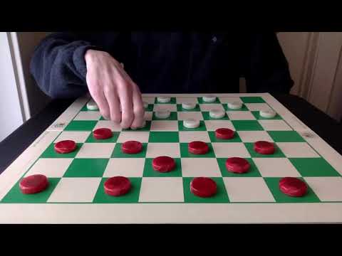 Checkers: how to set natural traps for easy wins