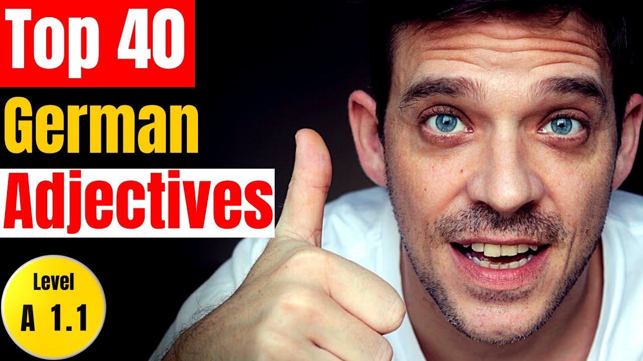 German Adjectives together with German facts & figures