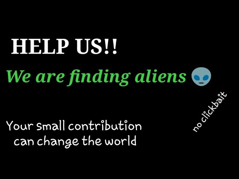 HELP US! Does aliens exists?