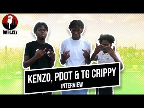The Kenzo Balla, TG Crippy, and PDot Sav Interview Talks Recent song 5th to the sev, and more