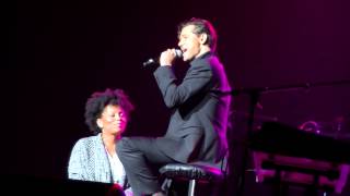 Time Will Reveal - El DeBarge Serenading a Lucky Lady at Chaifetz Arena - February 14, 2015