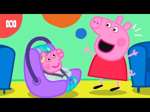 Peppa picks a baby name! 🍼🐽 | Peppa Pig | ABC Kids