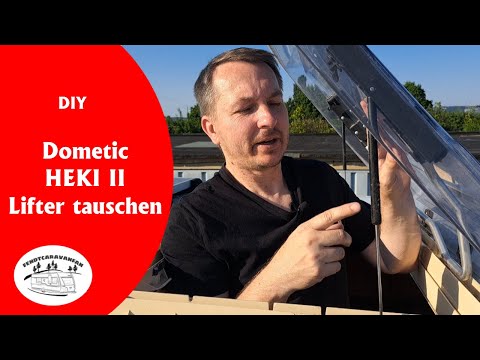 DIY - Austausch der Gasdruckdämpfer (Lifter) bei Dometic HEKI 2  | fendtcaravanfan