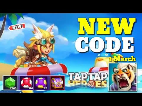 *NEW* TAP TAP HEROES GIFT CODE 1 MARCH 2026 || TAP TAP HEROES CODES