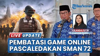 Buntut Ledakan Bom SMAN 72 Kelapa Gading, Pramono Setujui Pembatasan Game Online termasuk PUBG