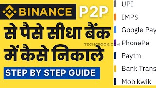 How to sell crypto and withdraw INR from Binance P2P