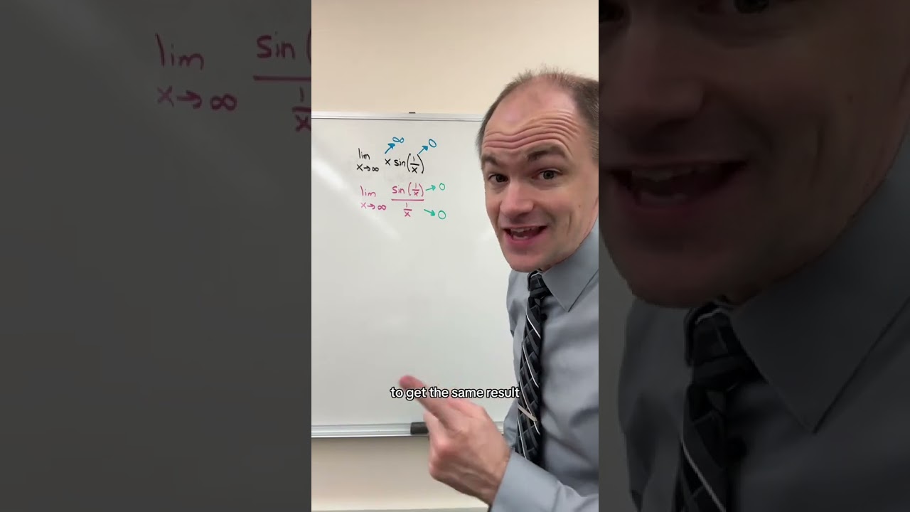 How to Use L'Hôpital's Rule #shorts