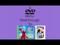 Sesame Street Elmo Visits The Doctor 2008 DVD Menu Walkthrough