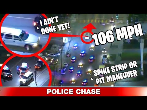 POLICE CHASE SPEEDING Suspect In A Dodge Durango Leading An EPIC Police Pursuit WITH A WILD ENDING!