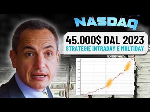 Trading Intraday e Multiday sul Nasdaq: 45.000$ dal 2023 con 2 strategie