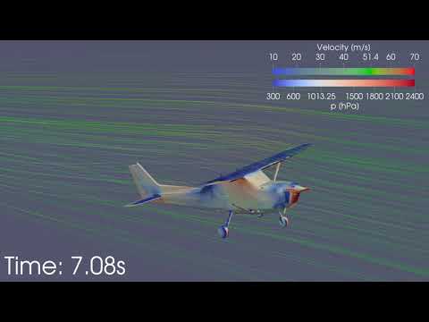 Cessna 172 CFD Simulation