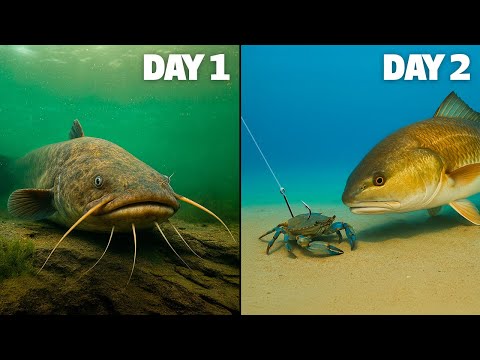 2 Days of Fishing for Whatever Bites (BIG FISH)