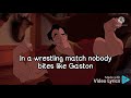 Gaston Song Lyrics The Beauty And The Beast Broadway