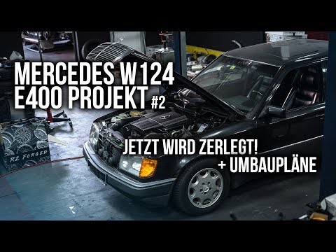 LEVELLA | W124 400E Project #2 | Now it's time to disassemble! + Conversion plans
