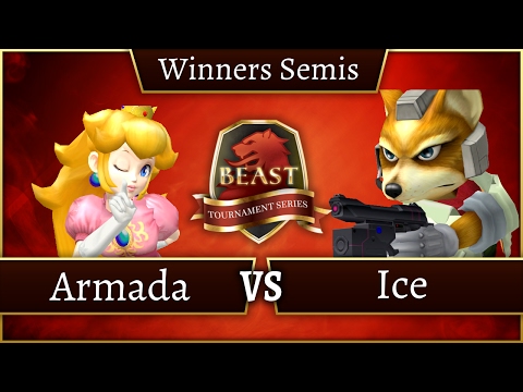 BEAST 7 - [A]rmada (Peach) - Vs. LG | Ice (Fox) - Winners Semis - Melee Singles