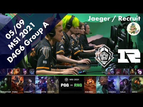PGG(Praedyth ヴェイン) VS RNG(Xiaobai ナー) ハイライト D4G6 Group A - MSI 2021 Group Stage