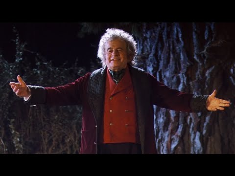 Bilbo's speech and his disappearance - The Lord of the Rings