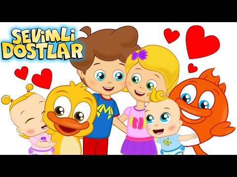 Seviyorsan Sarıl Bence ❤️ (Yeni) | Sevimli Dostlar Bebek Şarkıları | Adisebaba | Sevgililer Günü