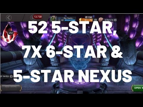 BIG D'S 52X 5-STAR, 7X 6-STAR & 5-STAR NEXUS CRYSTAL OPENING!