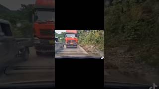 #Avoided #collision! #Quick #reverse #saves the day. #closecall #truck #traffic  #car #roadsafety