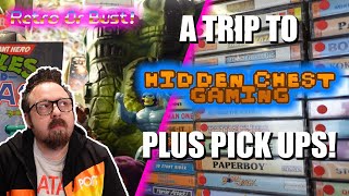 This Place Had The Most 8-Bit Games I've Seen Since The 80's! Hidden Chest Gaming | Retro Or Bust!