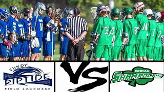 2018 NB Field Alliance Finals, Fundy Riptide vs Codiac Shamrocks