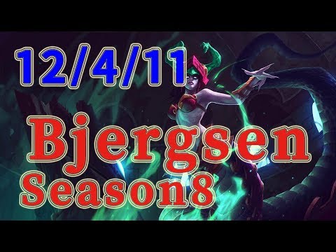 TSM Bjergsen Cassiopeia MID vs Taliyah Patch 8.3