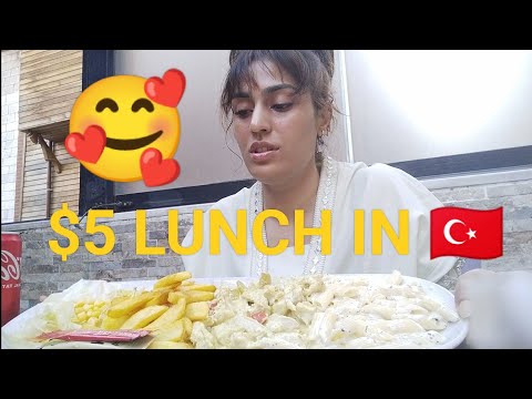 $5 Lunch CHALLENGE in 🇹🇷Turkey Istanbul