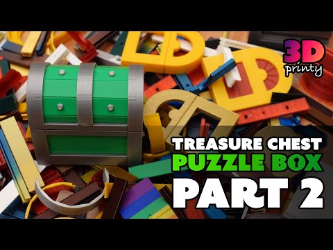 Treasure Chest Puzzle Box - Build