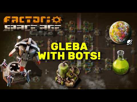 Never struggle on Gleba again! Master Gleba with Bots - Factorio Guide / Tutorial