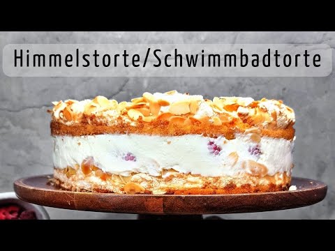 Schwimmbadtorte, Himmelstorte mit Himbeeren, Hansen-Jensen-Torte: köstliche Torte ohne Gelatine