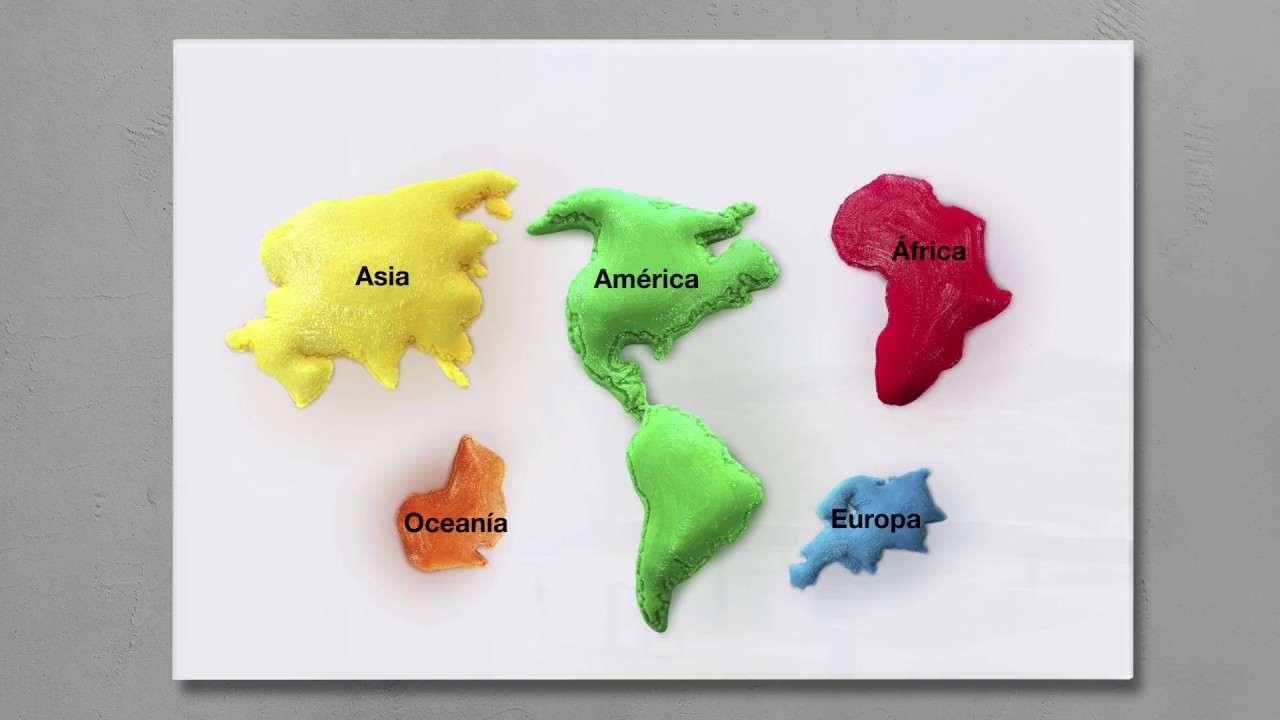 Actividad educativa 5 continentes con Dibuprint 3D | Software Diseño 3D