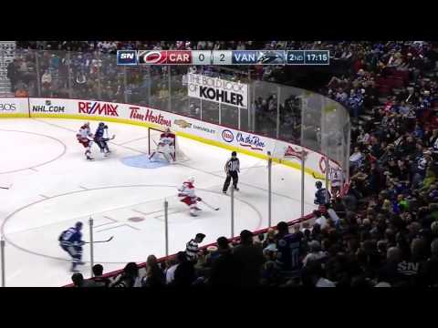 NHL 2014 10 28 Carolina Hurricanes vs Vancouver Canucks