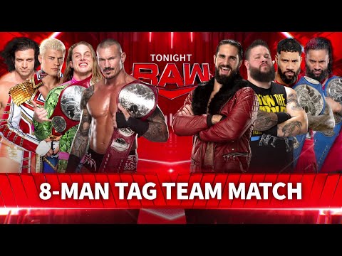 Cody Rhodes, RK-Bro & Ezekiel Vs Seth Rollins, Kevin Owens & The Usos - WWE Raw 25/04/2022 (Español)