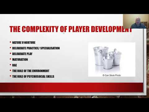 Brian Cuthbert on Player Development - Putting all the parts together
