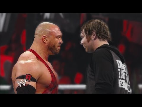 Ryback confronts Dean Ambrose on RAW 2015