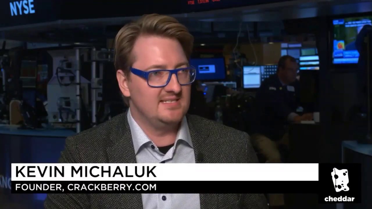 CrackBerry Kevin talks KEYone, the BlackBerry brand and more with Cheddar!
