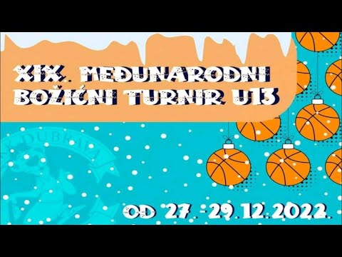XIX. međunarodni U13 božićni kup u Dubravi 🗓 29.12.2022.