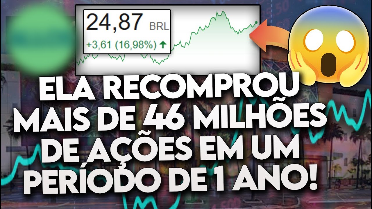 5 AÇÕES que estão RECOMPRANDO MUITAS AÇÕES em 2025! (Estão achando tão BARATO ASSIM?) - TOP 5