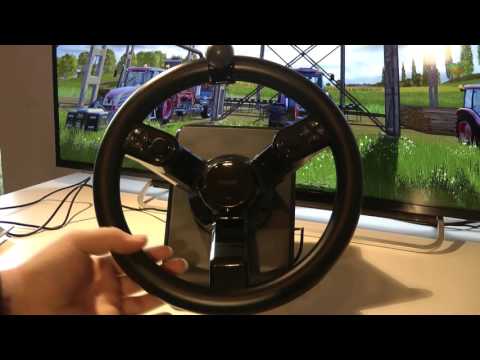 Saitek/Giants LS-Lenkrad mit Seitenkonsole - Unboxing/Review