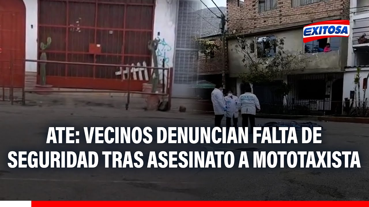 🔴🔵 Vecinos del A.H. Micaela Bastidas exigen mayor seguridad tras asesinato de mototaxista