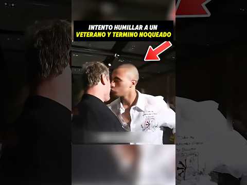 Payaso trato de humillar a un veterano y terminó noqueado #mma #kickboxing #ufc #muaythai