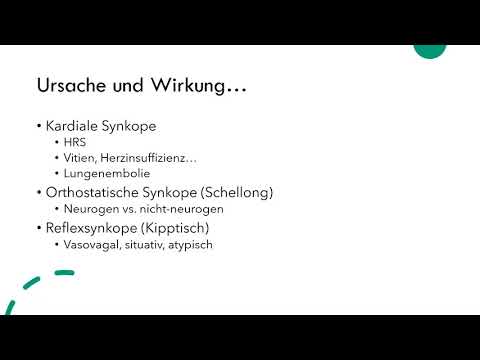 5 Minuten Innere: Synkope