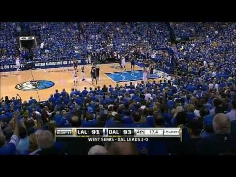 2011 Western Conference Semis Game 3 - Final 4m23s of 4th quarter