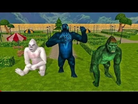 Angry Gorilla City Rampage Part-1 | Gorilla Rampage City Attack | New Android Gameplay